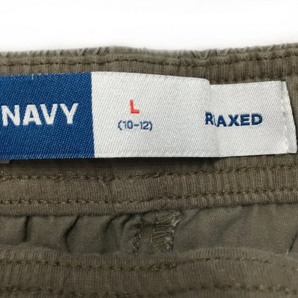 Old Navy Boy's Relaxed Fit Cargo Shorts Size Large 10/12